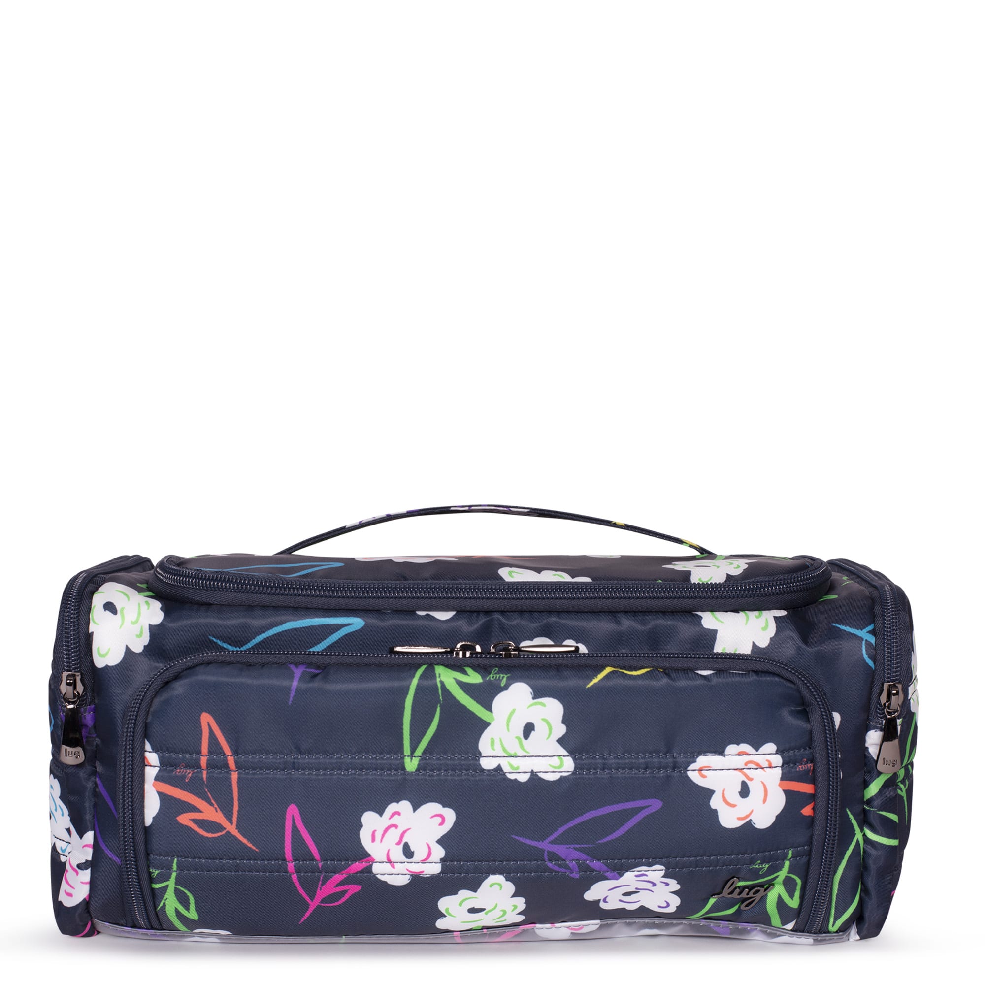 Trolley XL Cosmetic Case - BRIGHT FLORAL - TrolleyXL_BrightFloral_01